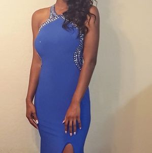 Royal Blue Prom Dress 💣